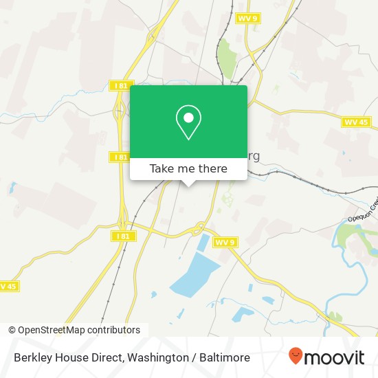 Mapa de Berkley House Direct
