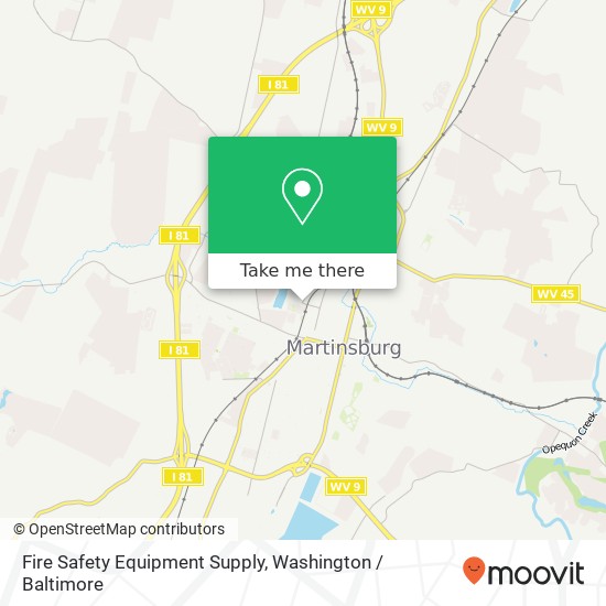Mapa de Fire Safety Equipment Supply