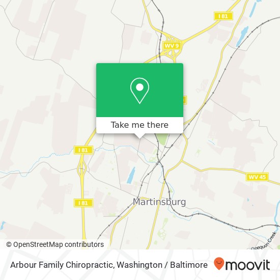 Mapa de Arbour Family Chiropractic