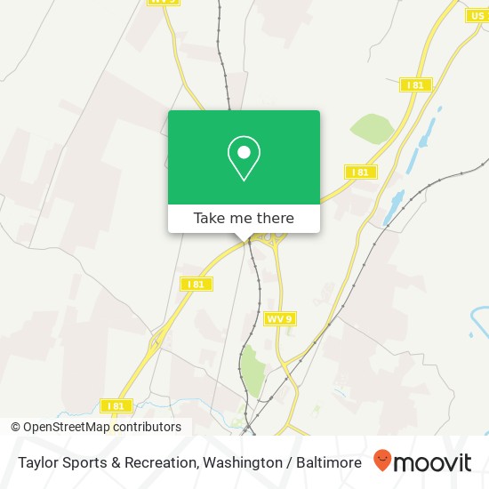 Mapa de Taylor Sports & Recreation