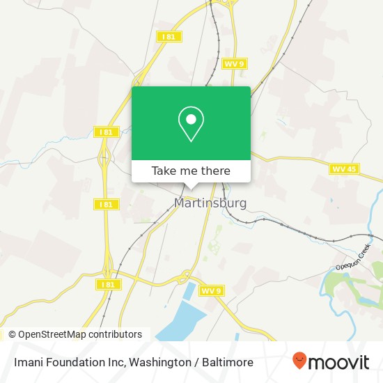 Imani Foundation Inc map