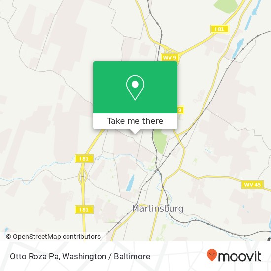 Otto Roza Pa map