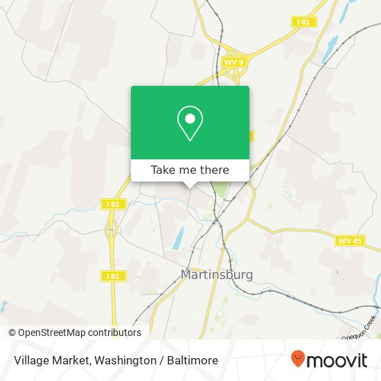 Mapa de Village Market