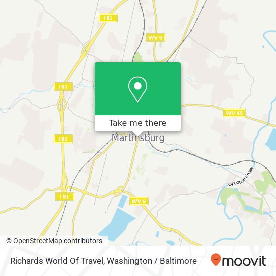 Richards World Of Travel map