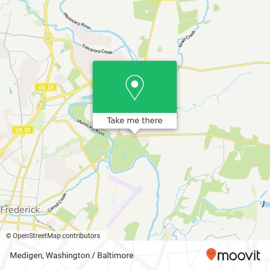 Medigen, 8420 Gas House Pike map
