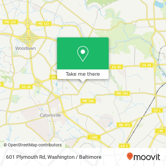 601 Plymouth Rd, Baltimore, MD 21229 map