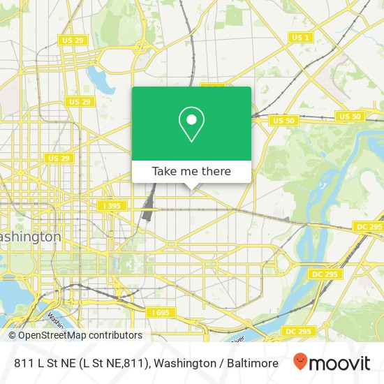 811 L St NE (L St NE,811), Washington, DC 20002 map