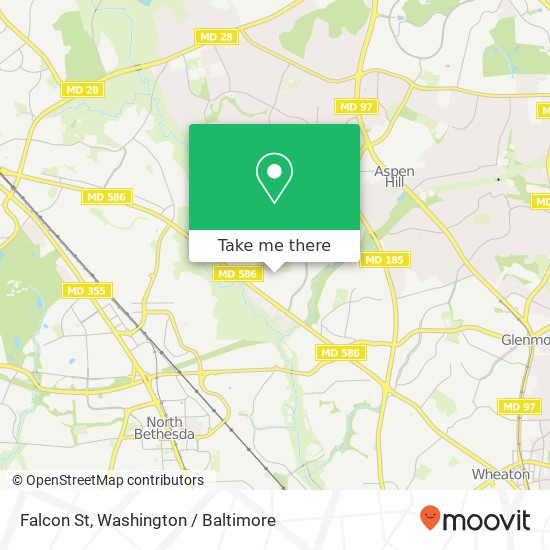 Falcon St, Rockville, MD 20853 map