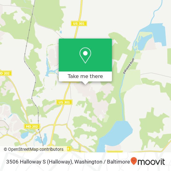 3506 Halloway S (Halloway), Upper Marlboro, MD 20772 map