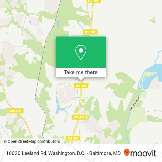 16020 Leeland Rd, Upper Marlboro, MD 20774 map