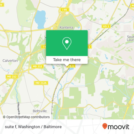 suite f, 11900 Baltimore Ave suite f, Beltsville, MD 20705, USA map