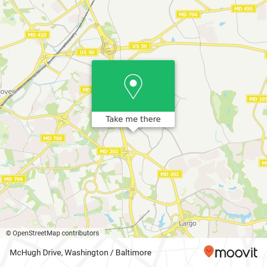 McHugh Drive, McHugh Dr, Glenarden, MD 20706, USA map