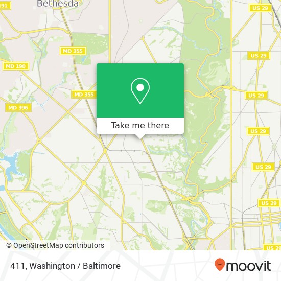 Mapa de 411, 4530 Connecticut Ave NW #411, Washington, DC 20008, USA