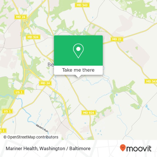 Mapa de Mariner Health, 715 S Shamrock Rd