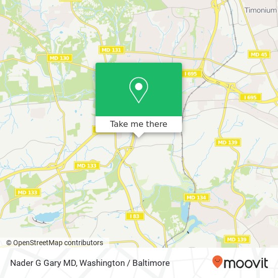 Nader G Gary MD, 2 Roland Ct map