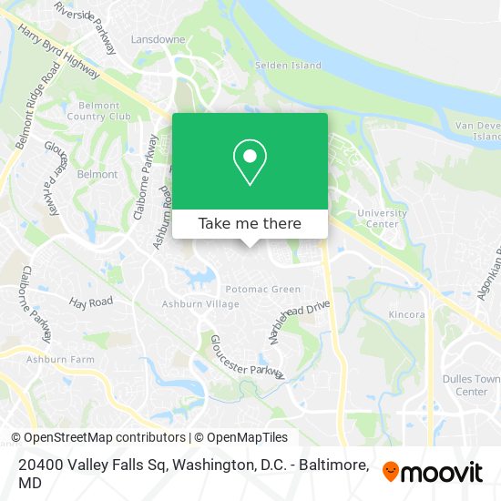 20400 Valley Falls Sq map