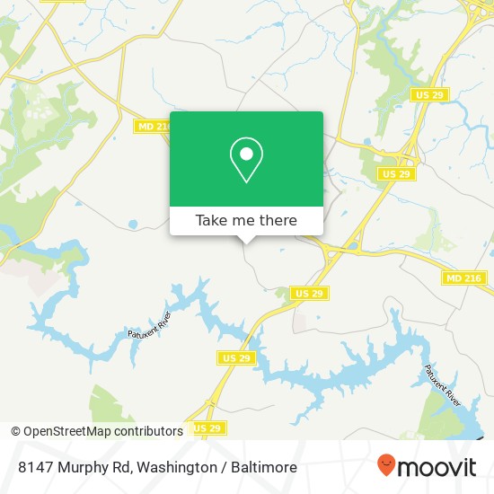 8147 Murphy Rd, Fulton, MD 20759 map