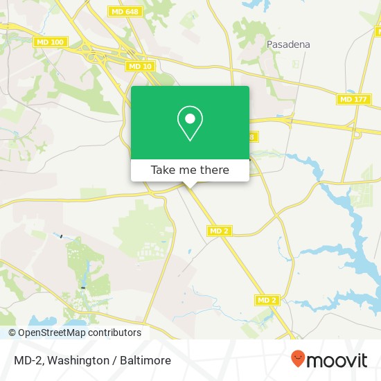 MD-2, Pasadena, MD 21122 map