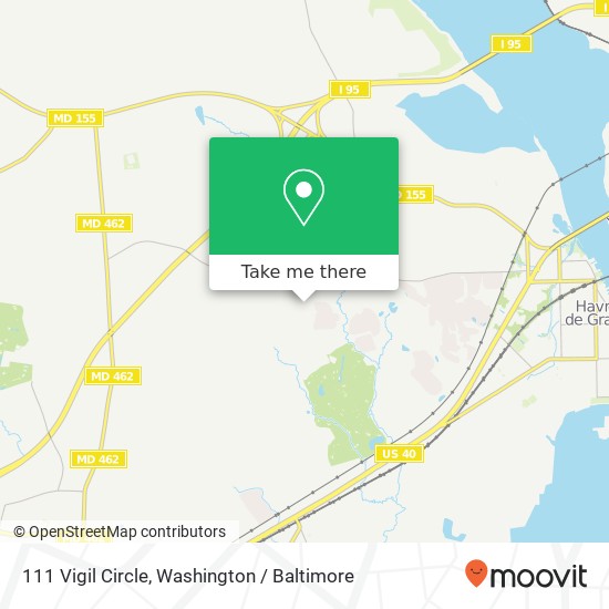 111 Vigil Circle, 111 Vigil Cir, Havre De Grace, MD 21078, USA map