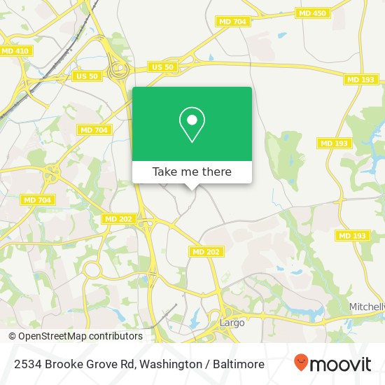 2534 Brooke Grove Rd, Bowie, MD 20721 map