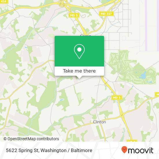 5622 Spring St, Clinton, MD 20735 map