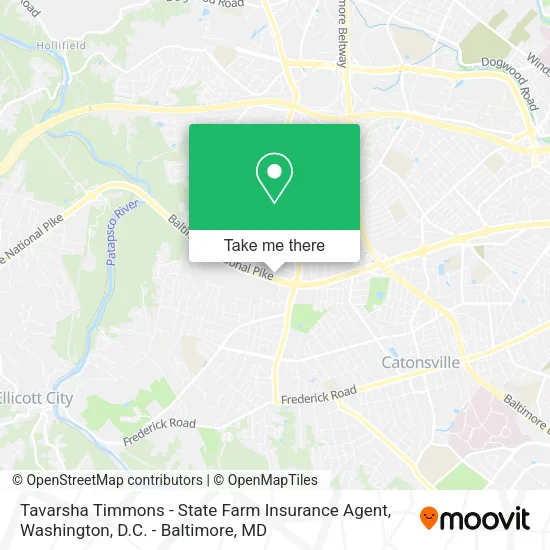 Mapa de Tavarsha Timmons - State Farm Insurance Agent