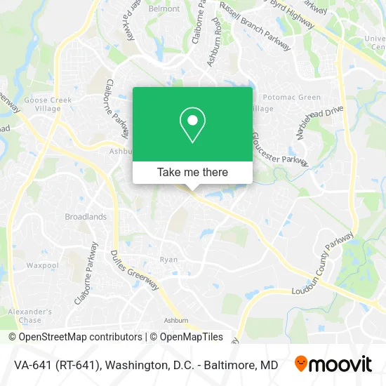 VA-641 (RT-641) map