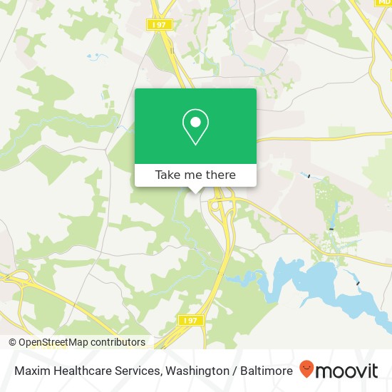 Maxim Healthcare Services, 1110 Benfield Blvd map