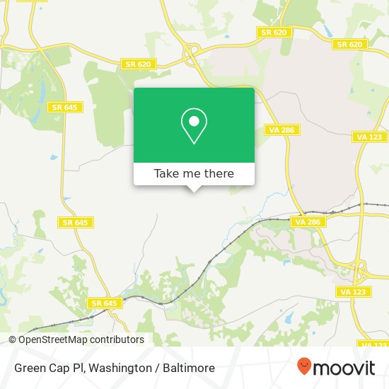 Green Cap Pl, Fairfax, VA 22030 map