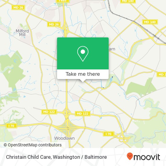 Christain Child Care, 2020 Emmanuel Ct map