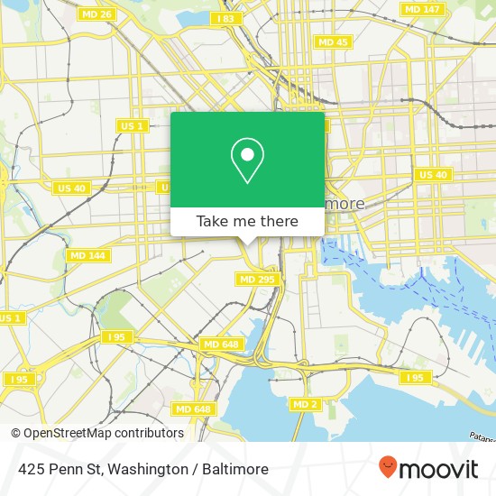 425 Penn St, Baltimore, MD 21230 map