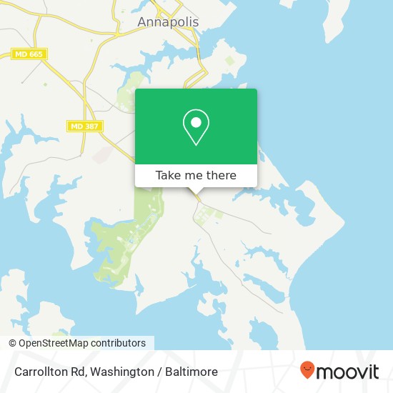 Carrollton Rd, Annapolis, MD 21403 map