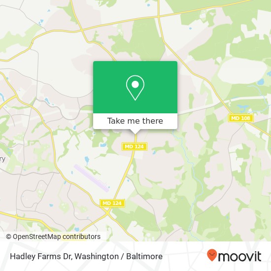 Hadley Farms Dr, Gaithersburg, MD 20879 map