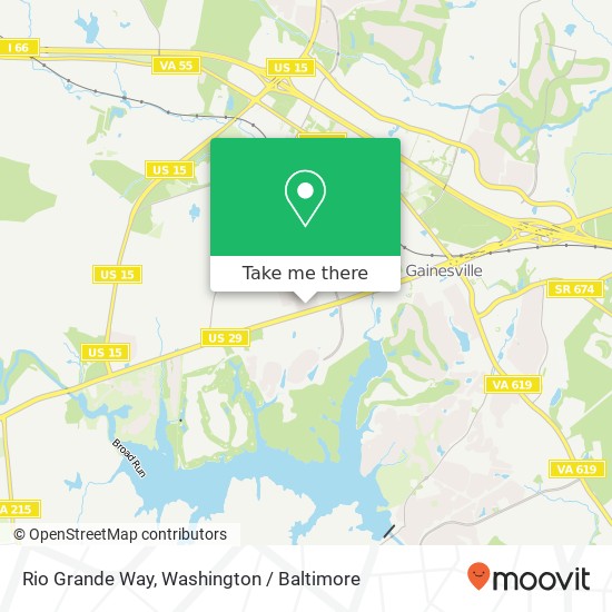 Rio Grande Way, Gainesville, VA 20155 map