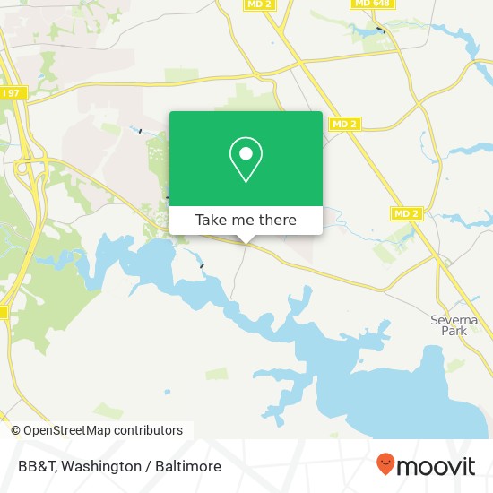 Mapa de BB&T, 501 Jumpers Hole Rd