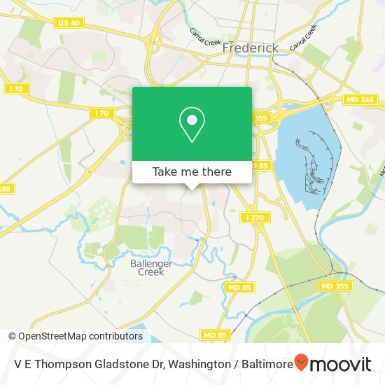 Mapa de V E Thompson Gladstone Dr, 7004 Arbor Dr