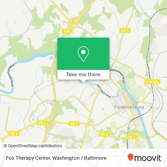 Fox Therapy Center, 321 Park Hill Dr map