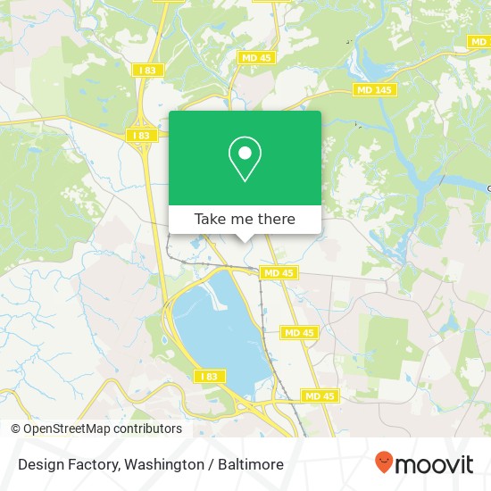 Mapa de Design Factory, 16 Stenerson Ln