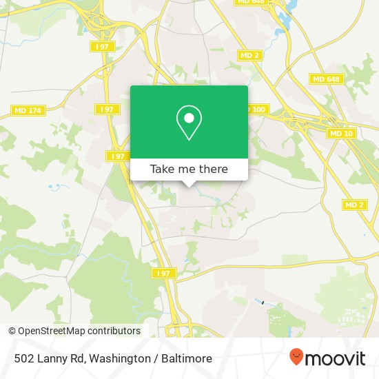 502 Lanny Rd, Millersville, MD 21108 map