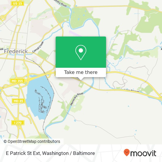 E Patrick St Ext, Frederick, MD 21704 map