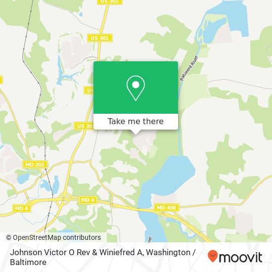 Mapa de Johnson Victor O Rev & Winiefred A, 4211 Canyonview Dr