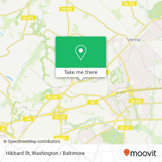 Hibbard St, Vienna, VA 22181 map