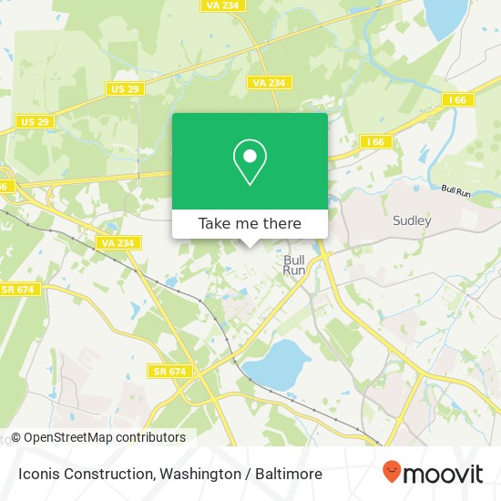 Iconis Construction map