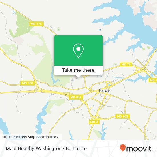 Mapa de Maid Healthy, 2567 Housley Rd