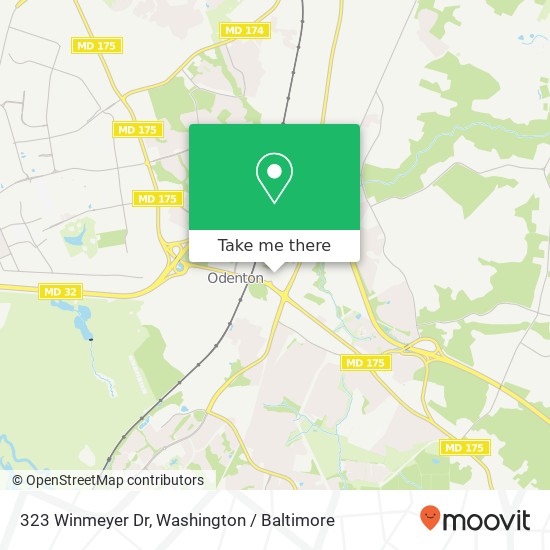 323 Winmeyer Dr, Odenton, MD 21113 map