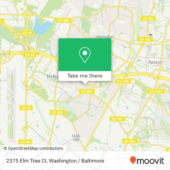 2375 Elm Tree Ct, Herndon, VA 20171 map