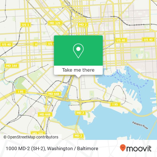 1000 MD-2 (SH-2), Baltimore, MD 21230 map