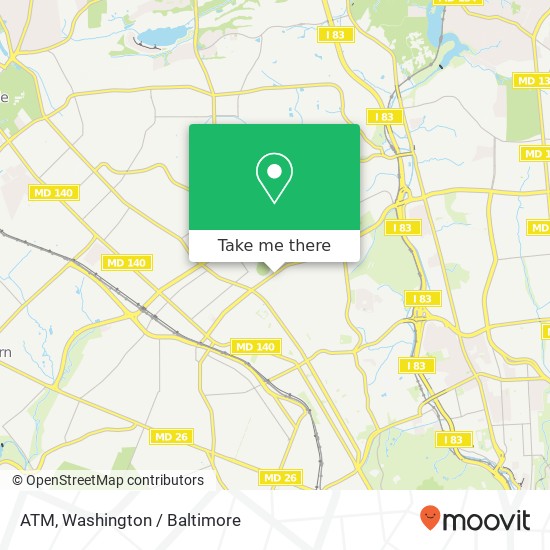 Mapa de ATM, 2925 W Belvedere Ave