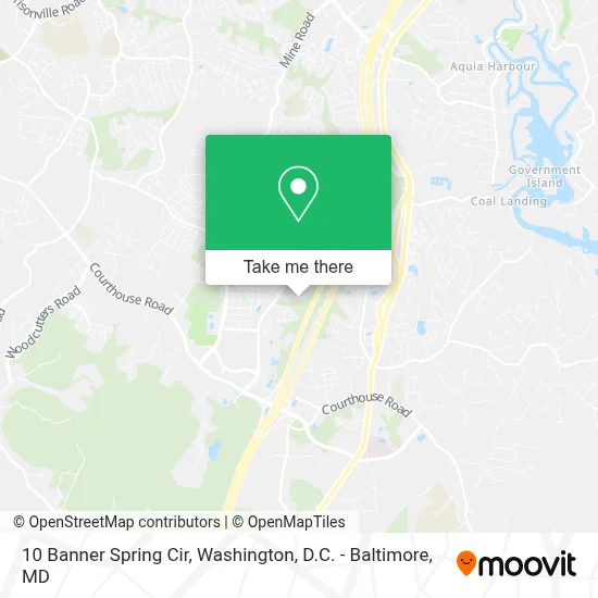 10 Banner Spring Cir map