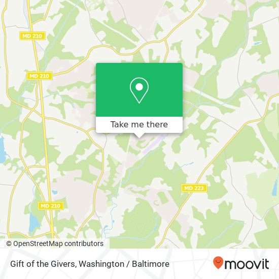 Mapa de Gift of the Givers, 2803 Melisa Dr